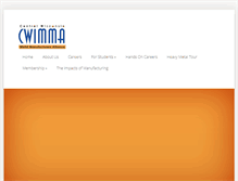 Tablet Screenshot of cwimma.com